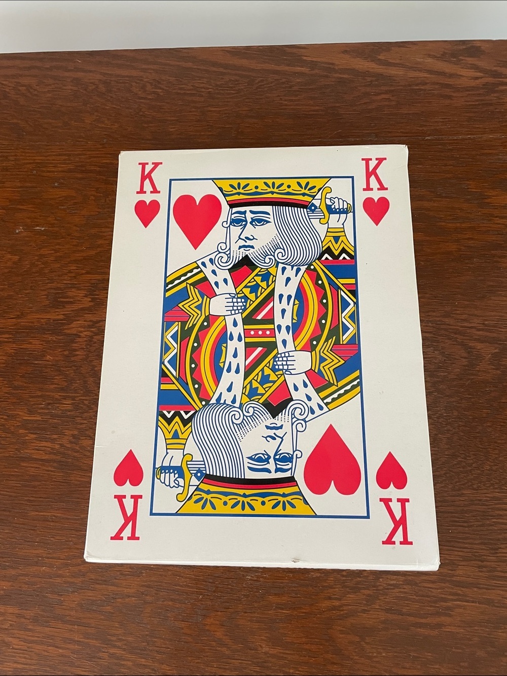 Mega jumbo playing cards like new